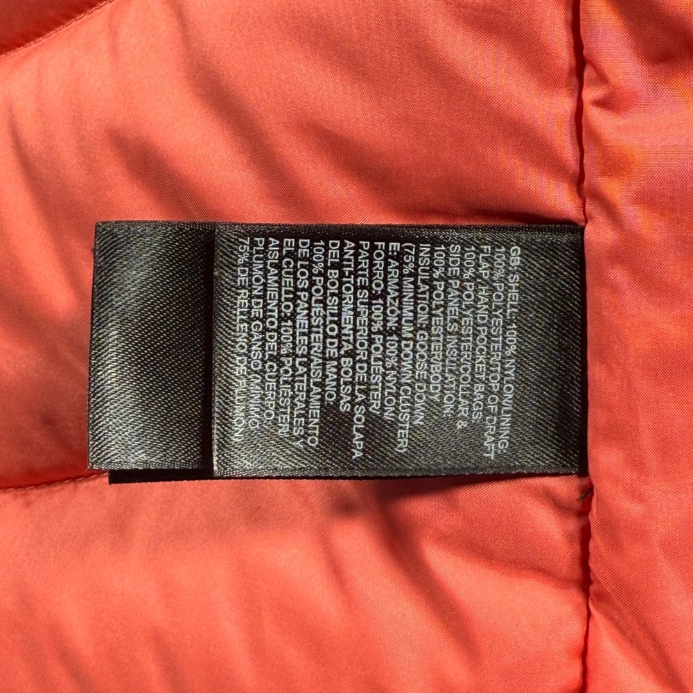 The North The North Face Womens Aconcagua Vest Down 550 Coral Outdoor size Small - Picture 10 of 11
